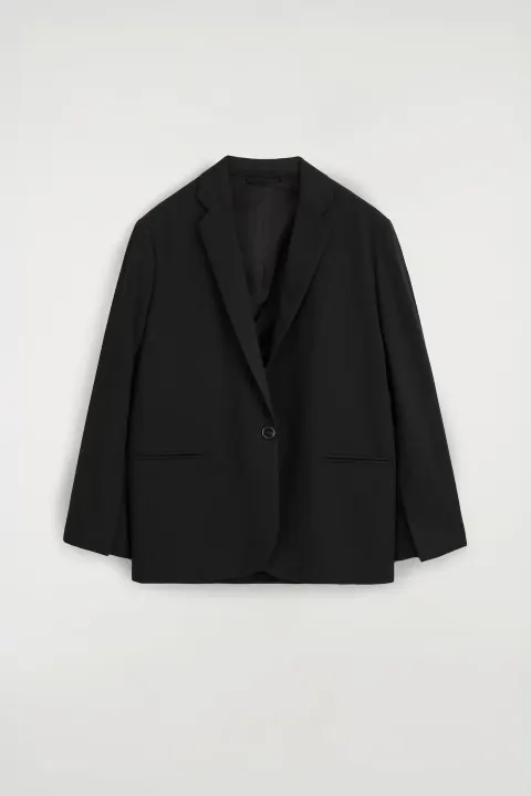 Schwarzer Blazer